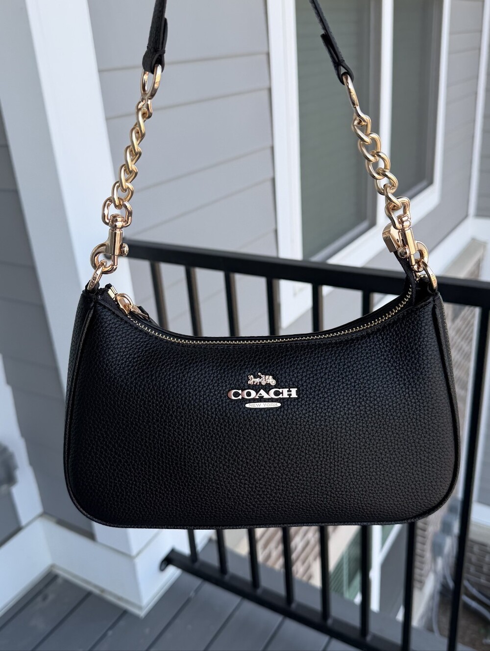 Coach Black Teri Shoulder Bag
